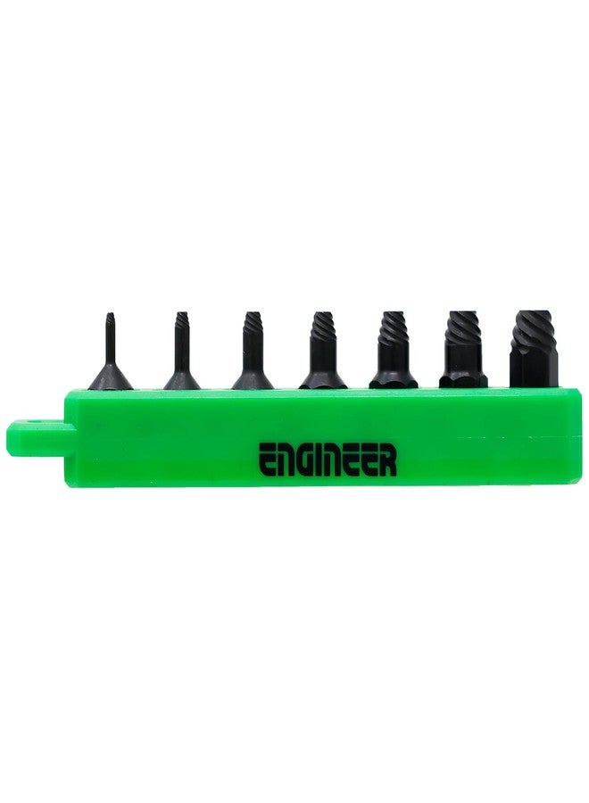 ENGINEER DBZ-301 Socket Screw Extractor Set - Short Bits - Hex socket size 0.89mm∼5mm (Across Flats) - Image 1